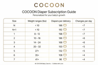 Cocoon Baby Diapers – Size 3 - 5